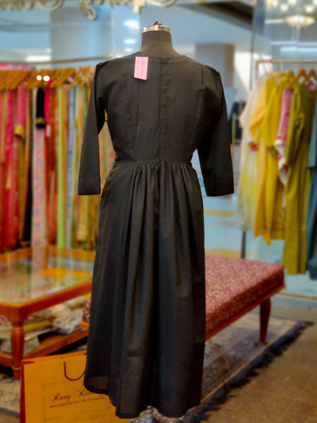 Midnight Black Cinema Dress