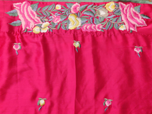 Diva Pink Parsi Gara Saree