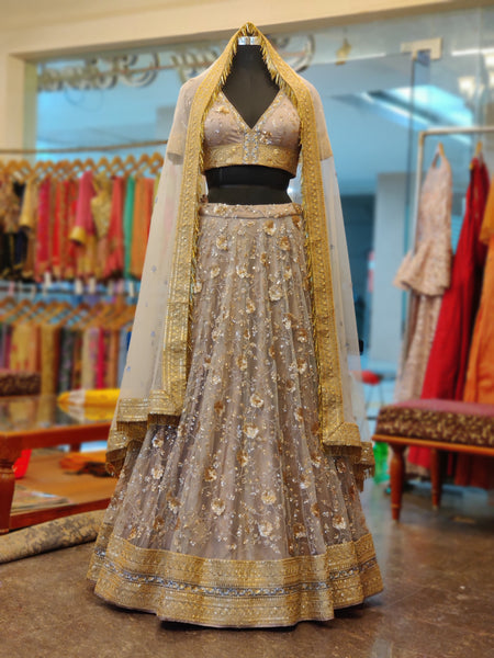 Sand 'n' Grey Lehenga