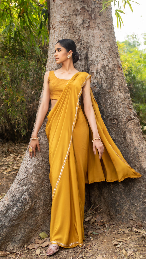 My Rang - Mustard Yellow Saree