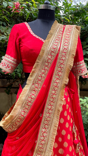 Regal Red Bridal Lehenga