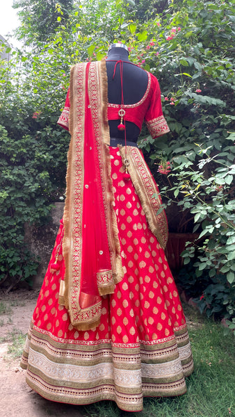 Regal Red Bridal Lehenga